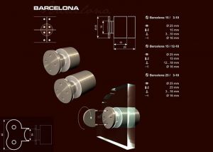  Barcelona biztonsgi tvtart 15-25 mm eltartsig